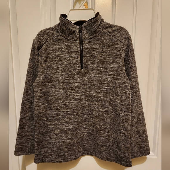 New with Tags Crazy 8 Boys Fleece Quarter-Zip Pullover - Picture 3 of 5